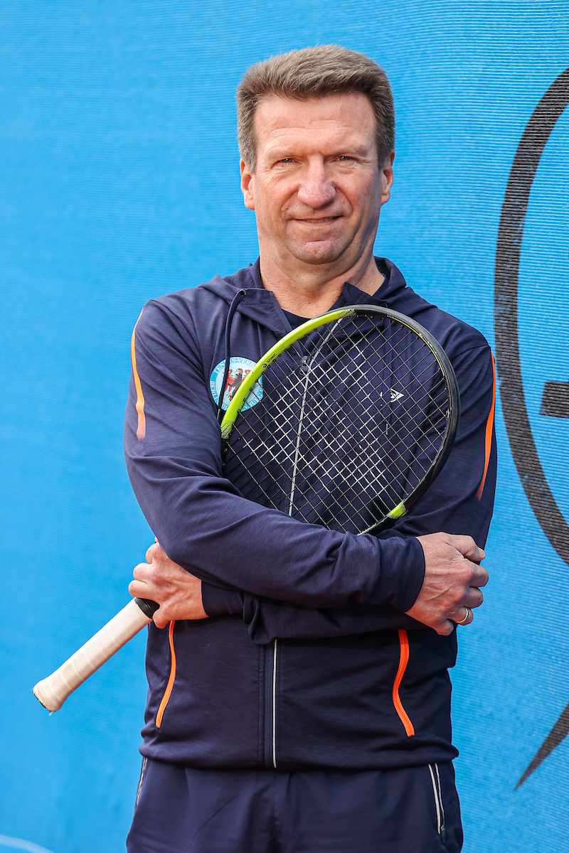 Im Bild: Bernd Süßbier (TVBB Landestrainer) Team-Shooting, Berlin, TVBB Verbandshalle, 08.04.2021, Foto: Claudio Gärtner