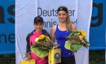 DM2015 Siegerinnen Doppel U14 Meyer auf der Heide Strombach