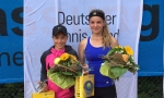 DM2015 Siegerinnen Doppel U14 Meyer auf der Heide Strombach