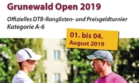 Grunewald Open 2019 Plakat
