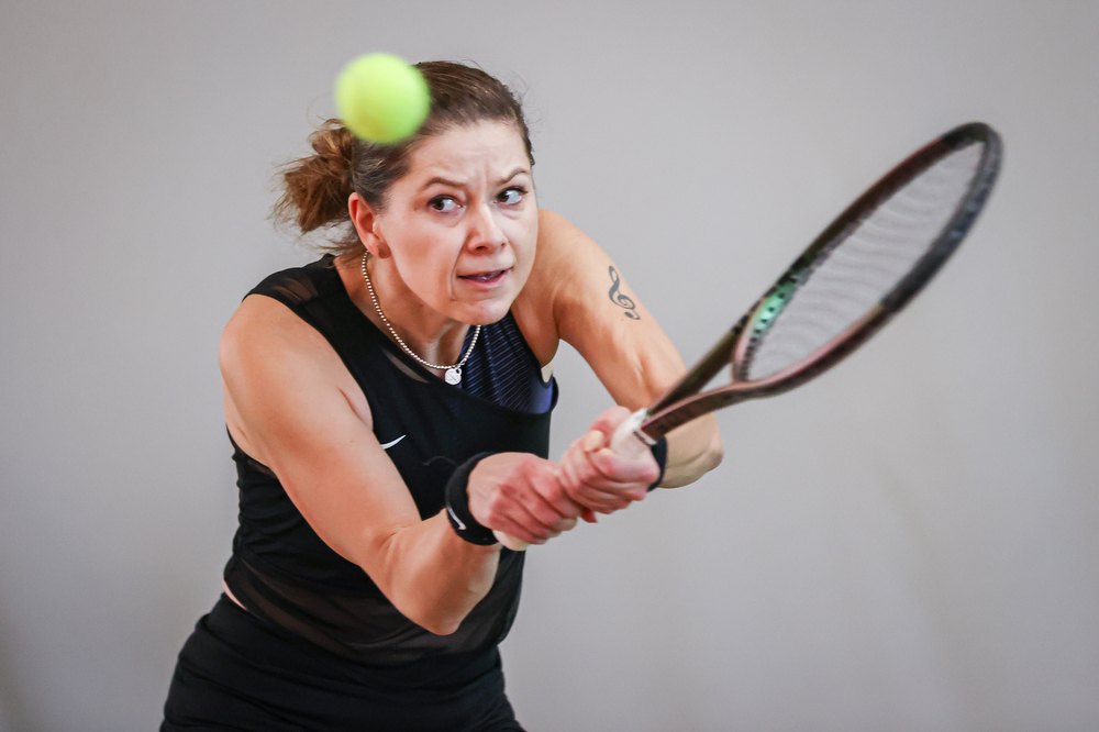 Lesniak, Marta (PTC 'Rot-Weiß' Potsdam), TVBB-Hallenverbandsmeisterschaften Damen und Herren 2023, Seeburg, Havellandhalle, 19.02.2023, Foto: Claudio Gärtner