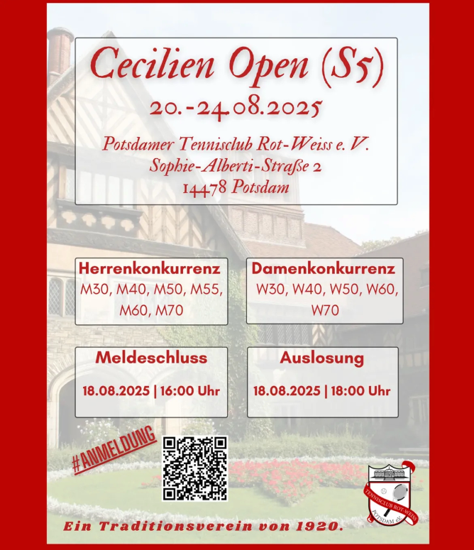 25 08 08 Plakat Cecilien Open 2025