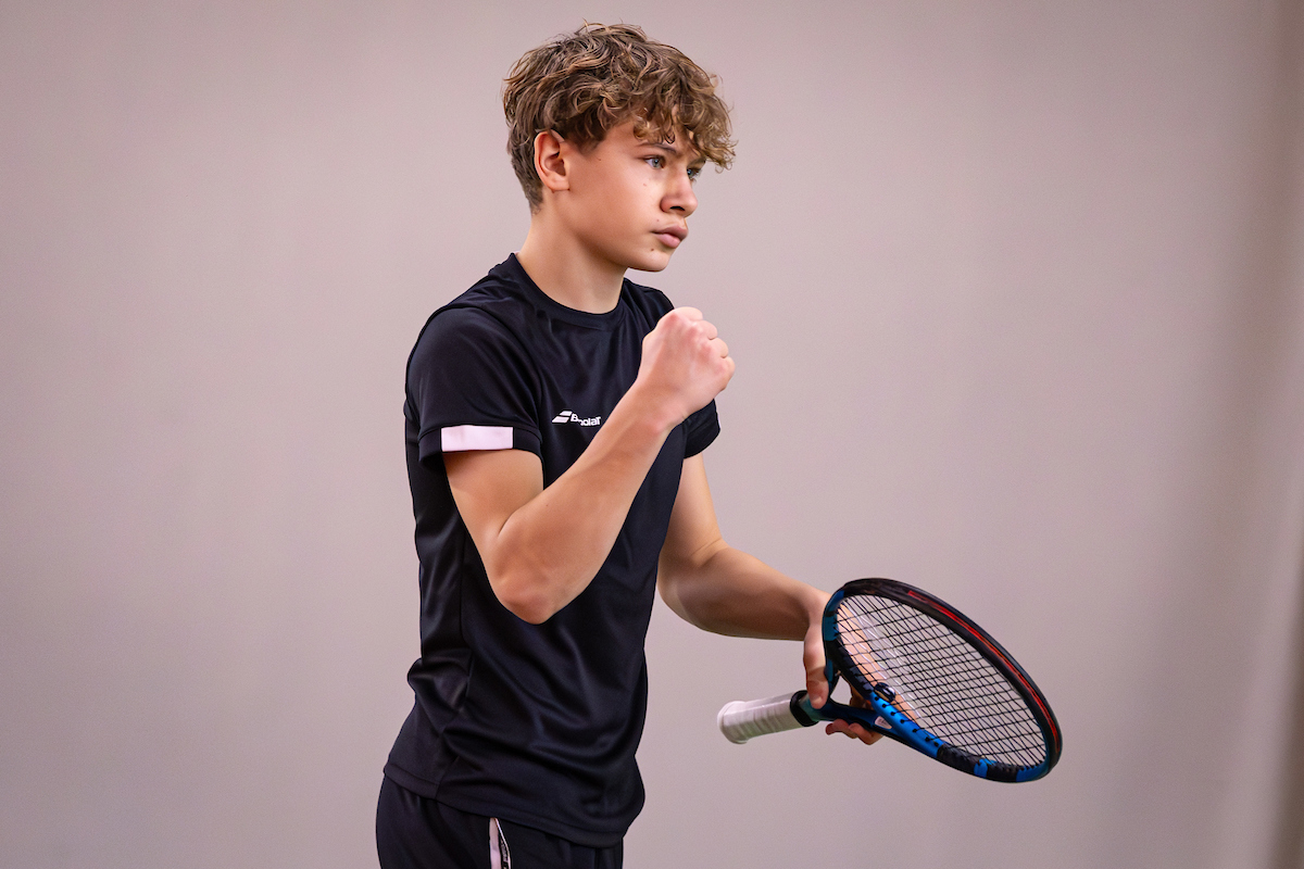 Boberg, Fritz (TC 1899 Blau-Weiss Berlin), TVBB-Jugendhallenmeisterschaften U16/U18, Seeburg, Havellandhalle, 26.01.2025, Foto: Claudio Gärtner