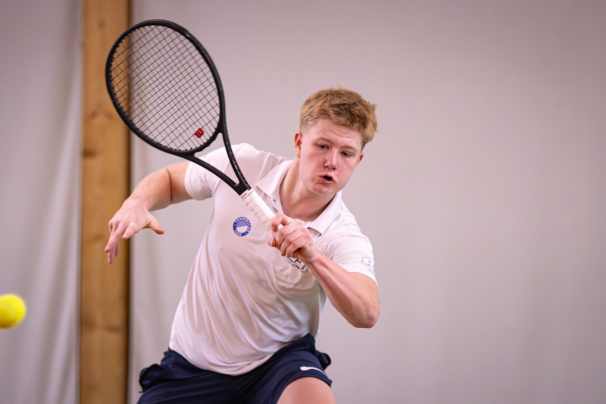 Pärg, Marc (TC 1899 Blau-Weiss Berlin), TVBB-Jugendhallenmeisterschaften U16/U18, Seeburg, Havellandhalle, 26.01.2025, Foto: Claudio Gärtner