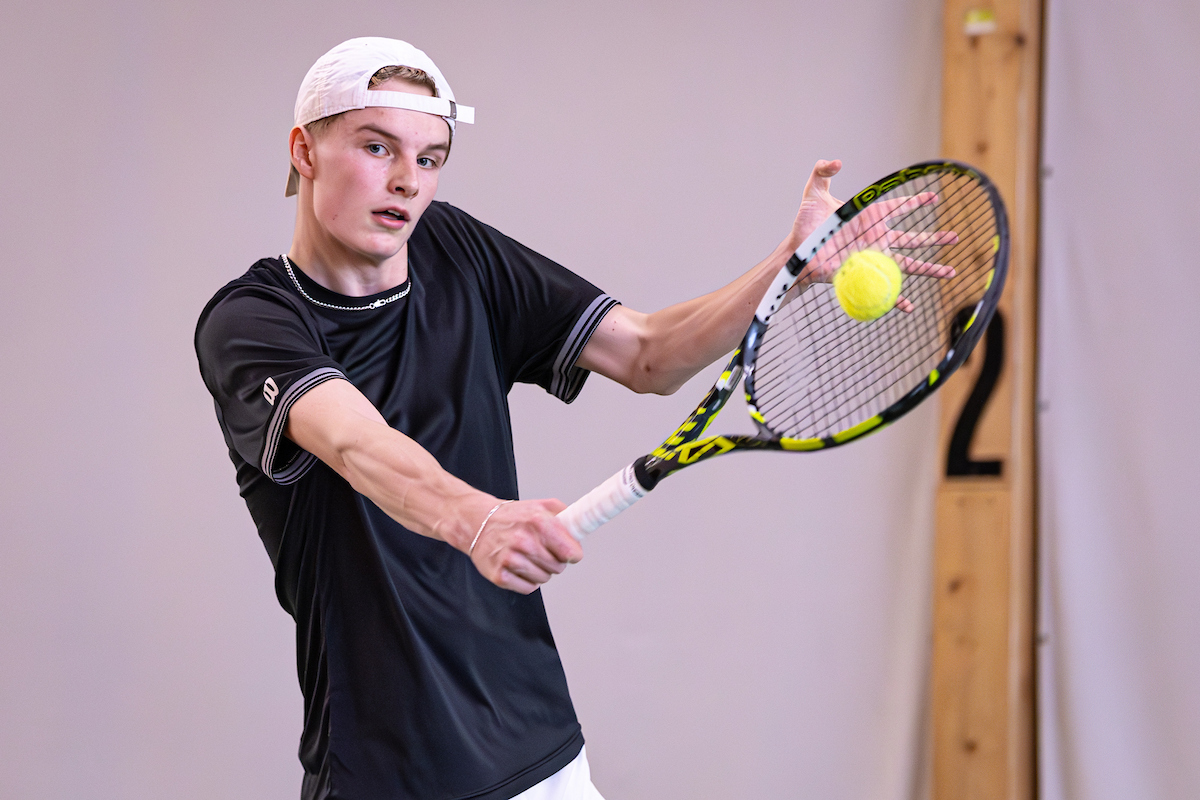Witting, Ferdinand (TC 1899 Blau-Weiss Berlin), TVBB-Jugendhallenmeisterschaften U16/U18, Seeburg, Havellandhalle, 26.01.2025, Foto: Claudio Gärtner